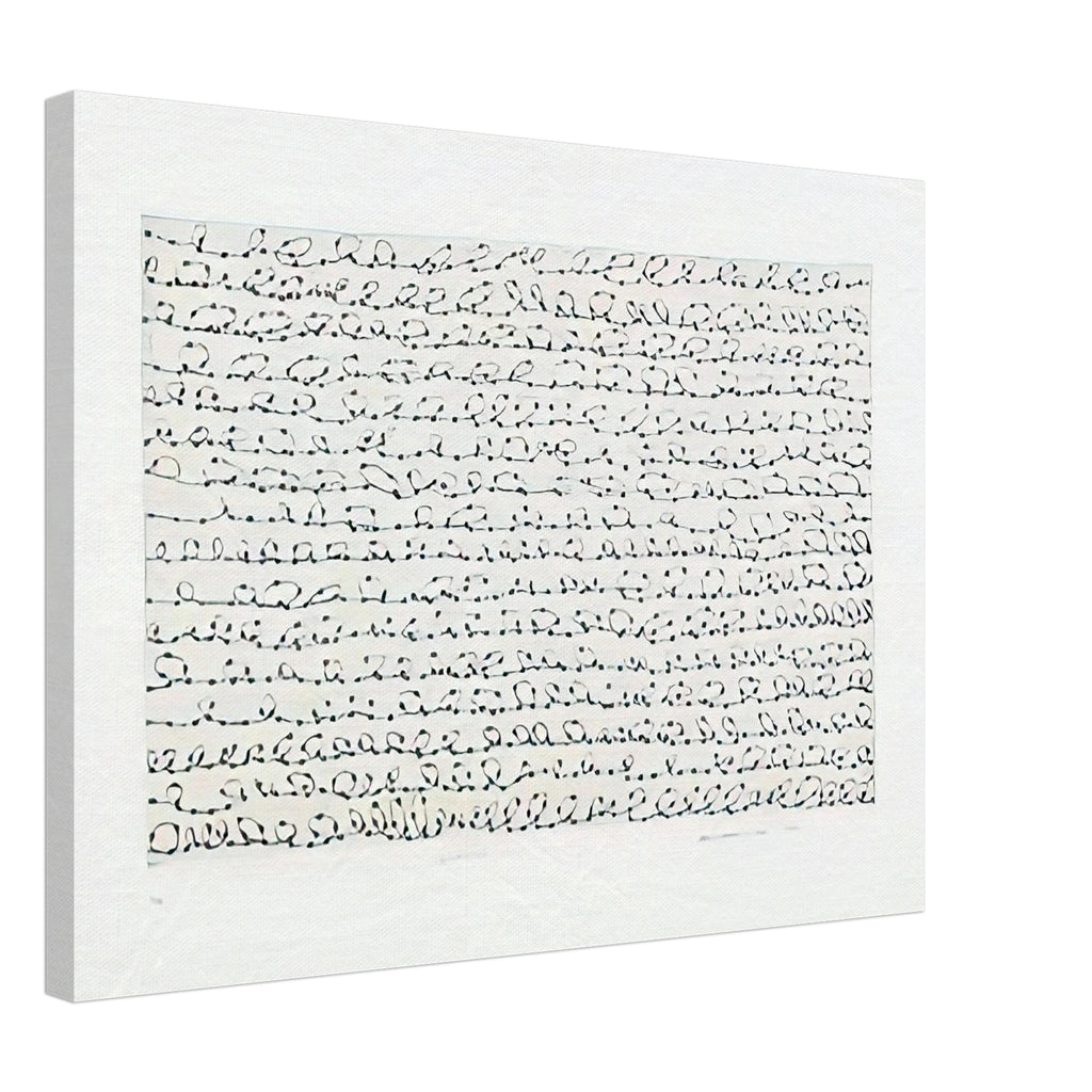 Yayoi Kusama canvas print — Endless makes the idea of continuation its subject, inviting the eye to follow pattern without expecting a clear endpoint, 45x60 cm / 18x24″