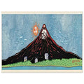Yayoi Kusama poster — Mt, 15x20 cm / 6x8″