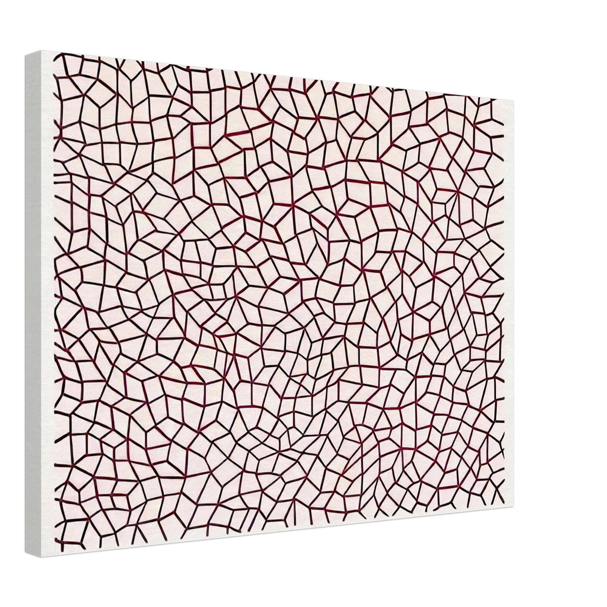 Yayoi Kusama canvas print — Infinity Nets (1958) [Kusama 14] explores Kusama’s Infinity Net as a field built from countless repeated marks, 45x60 cm / 18x24″