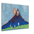 Yayoi Kusama canvas print — Mt, 45x60 cm / 18x24″