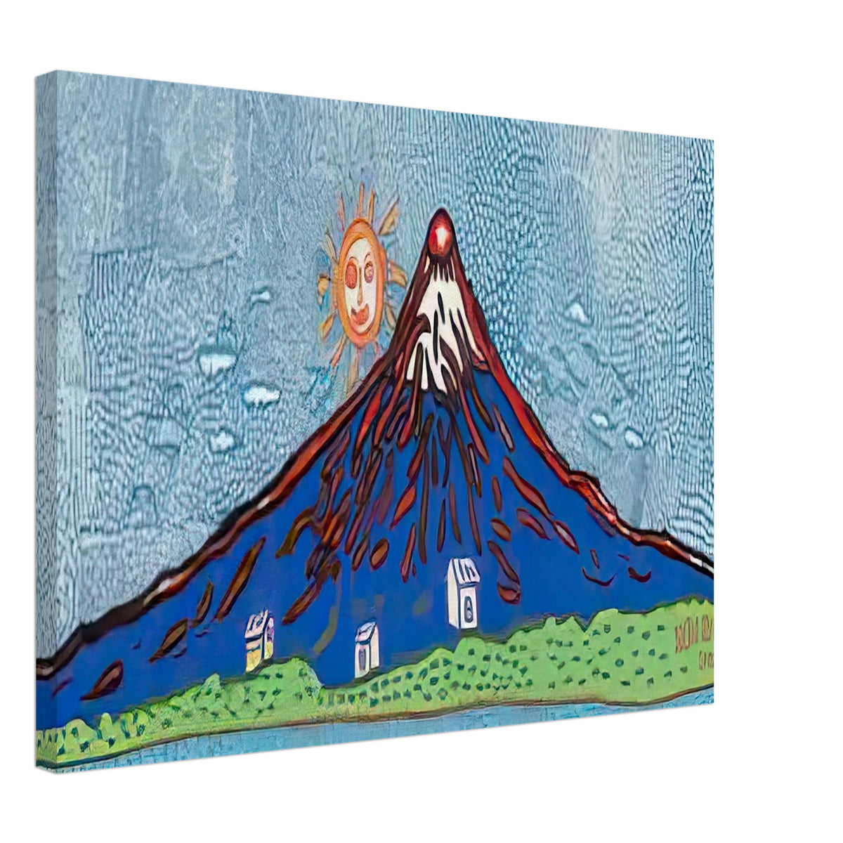 Yayoi Kusama canvas print — Mt, 45x60 cm / 18x24″