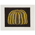 Yayoi Kusama poster — Pumpkin (Y) is one precisely named variation on Yayoi Kusama’s iconic pumpkin theme, 15x20 cm / 6x8″