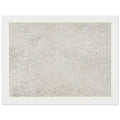 Yayoi Kusama framed print — Infinity Nets (Image 3) explores Kusama’s Infinity Net as a field built from countless repeated marks, white frame, 30x40 cm / 12x16″