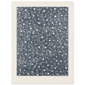 Yayoi Kusama poster — The title Meditation frames this artwork as an exercise in focused looking, 15x20 cm / 6x8″