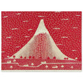 Yayoi Kusama poster — Mt. Fuji takes a single iconic mountain and turns it into a meditation on shape, place and, 15x20 cm / 6x8″