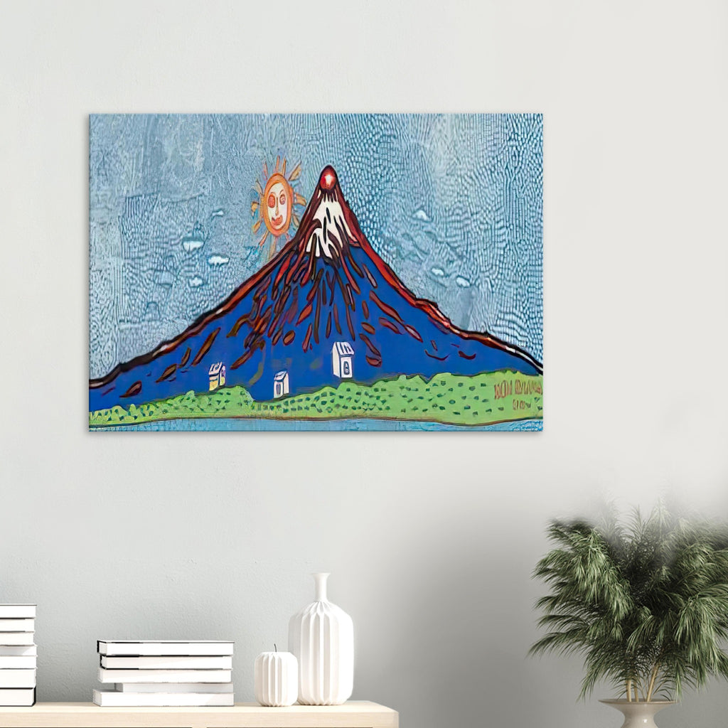 Yayoi Kusama canvas print — Mt