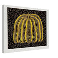 Yayoi Kusama canvas print — Pumpkin (Y) is one precisely named variation on Yayoi Kusama’s iconic pumpkin theme, 45x60 cm / 18x24″