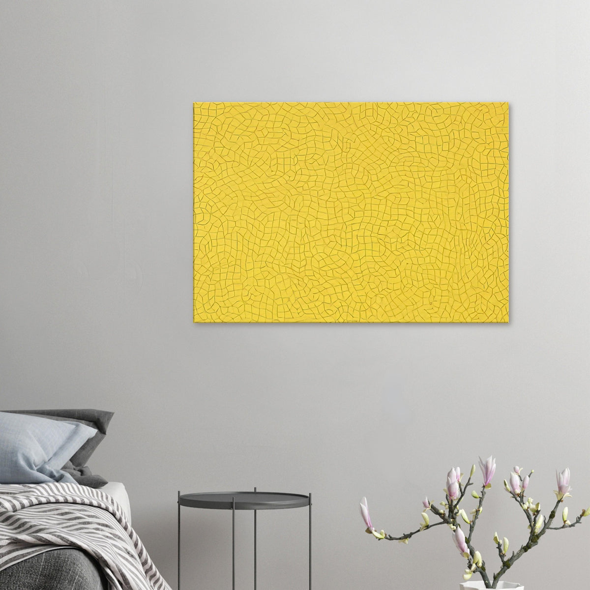 Yayoi Kusama canvas print — Infinity Nets (Image 6) explores Kusama’s Infinity Net as a field built from countless repeated marks