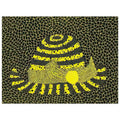 Yayoi Kusama poster — Hat (3) turns an everyday hat into a subject for playful observation, 15x20 cm / 6x8″