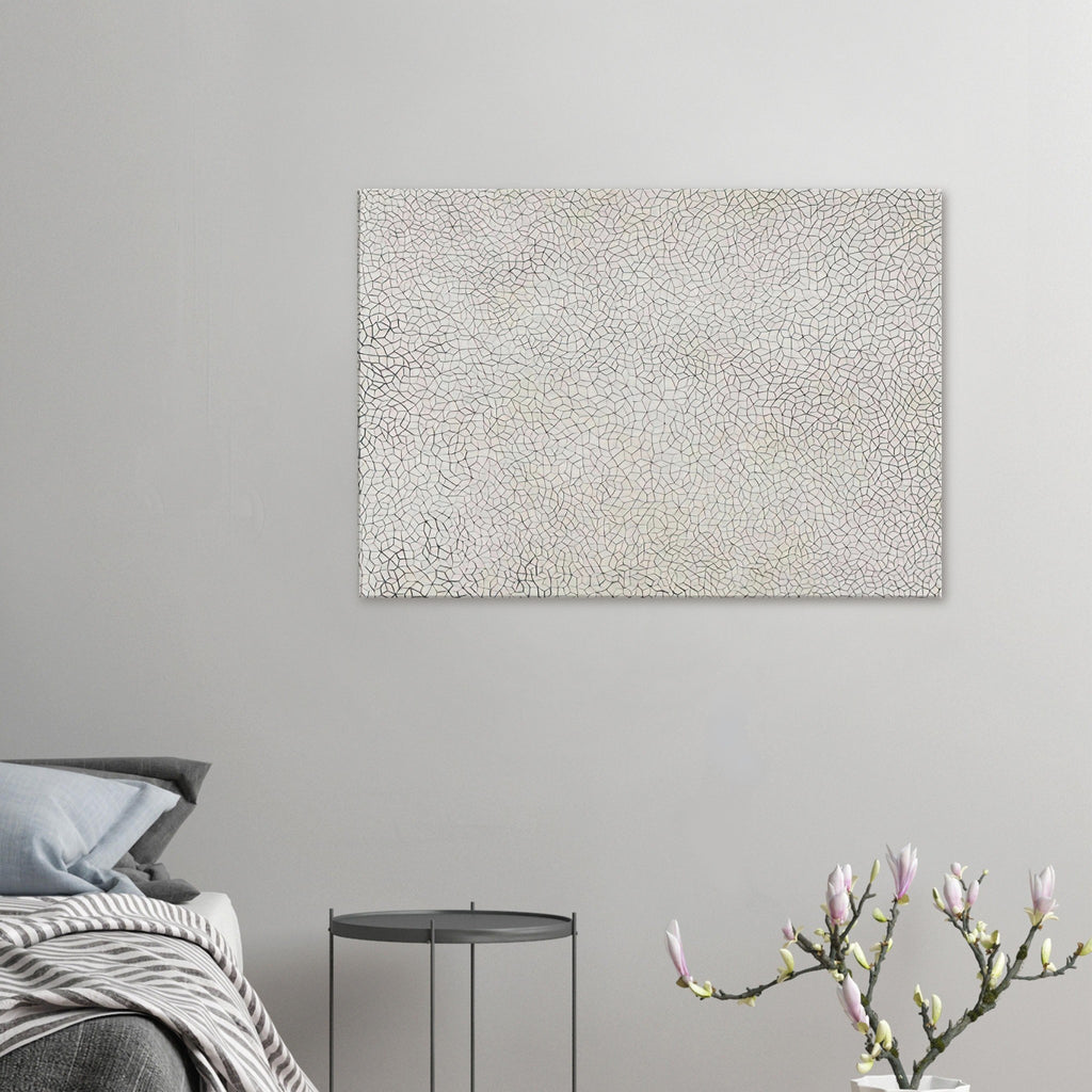 Yayoi Kusama canvas print — Infinity Nets (Image 3) explores Kusama’s Infinity Net as a field built from countless repeated marks