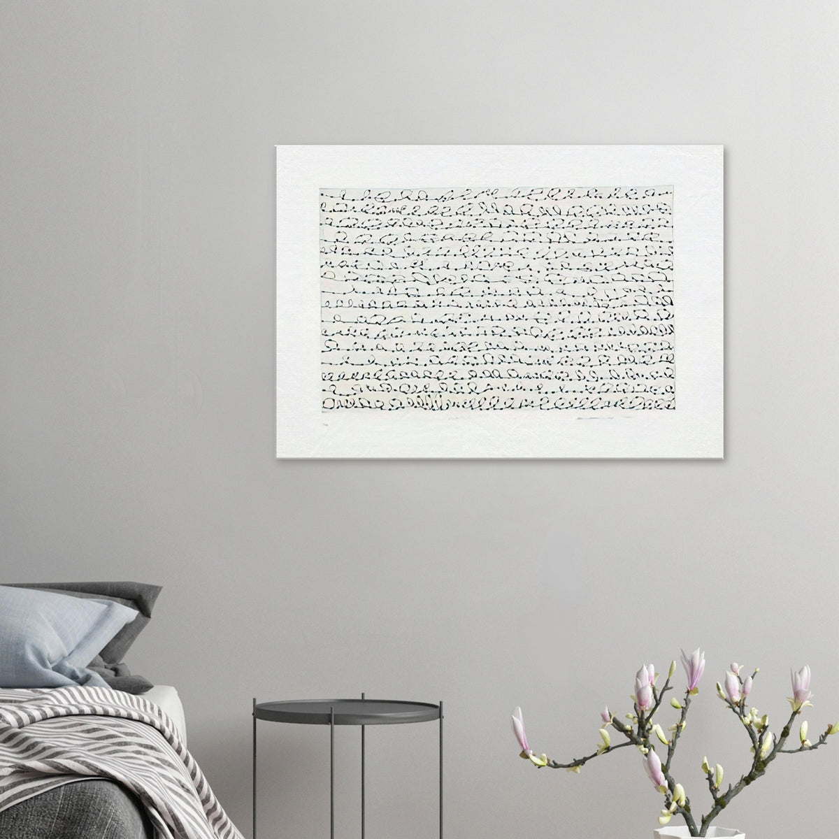 Yayoi Kusama canvas print — Endless makes the idea of continuation its subject, inviting the eye to follow pattern without expecting a clear endpoint