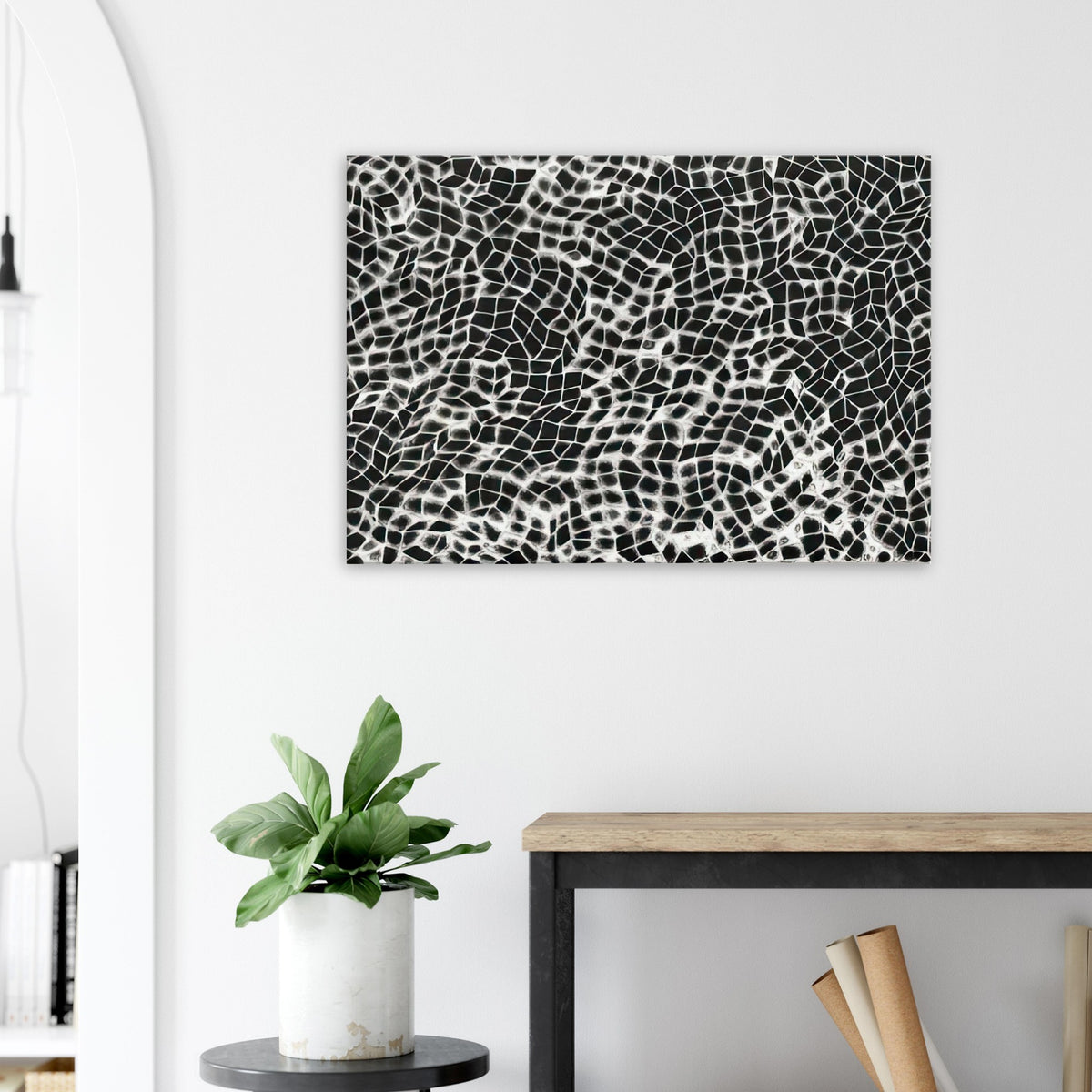 Yayoi Kusama canvas print — Infinity Nets (Image 4) explores Kusama’s Infinity Net as a field built from countless repeated marks