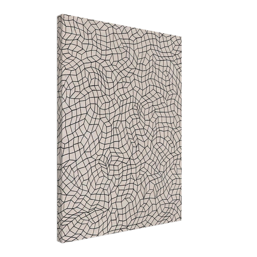 Yayoi Kusama canvas print — In Infinity Nets (2) , the eye finds no conventional focal point, 45x60 cm / 18x24″