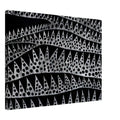Yayoi Kusama canvas print — Waves (TWXZO) approaches the motion of water as a patterned, repeating event, 45x60 cm / 18x24″