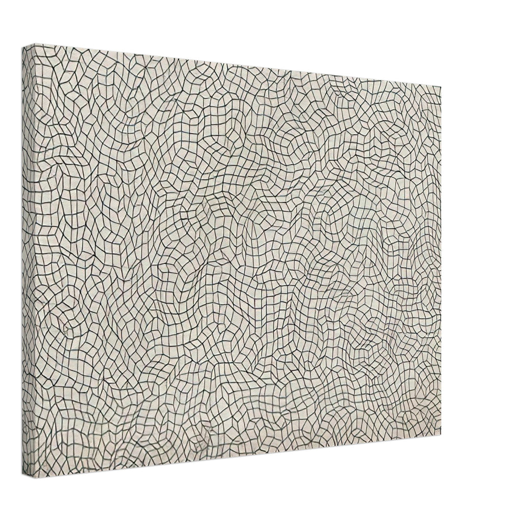 Yayoi Kusama canvas print — Infinity Nets [Kusama 51] explores Kusama’s Infinity Net as a field built from countless repeated marks, 45x60 cm / 18x24″