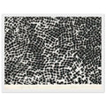 Yayoi Kusama framed print — Infinity Nets (Image 4) explores Kusama’s Infinity Net as a field built from countless repeated marks, white frame, 30x40 cm / 12x16″