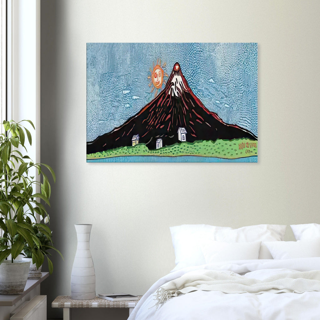 Yayoi Kusama canvas print — Mt